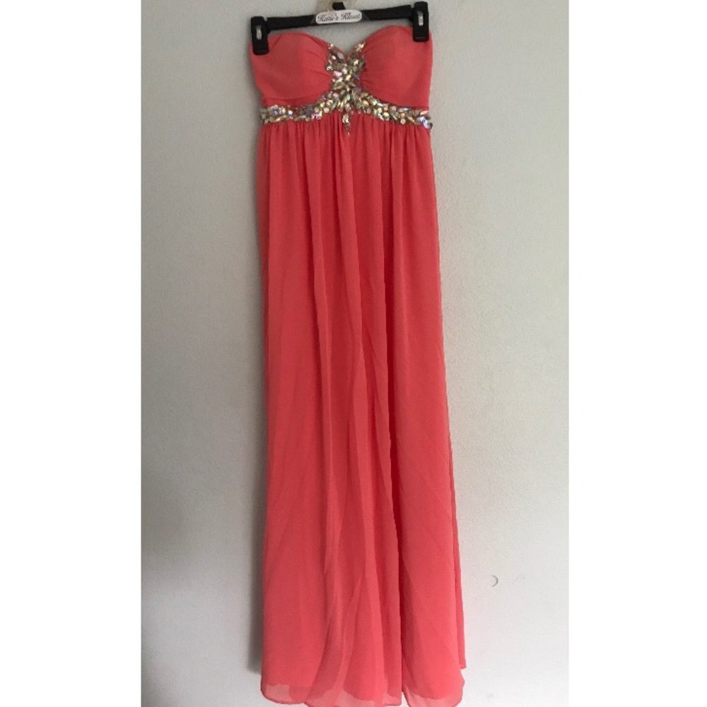 Coral Prom Dress